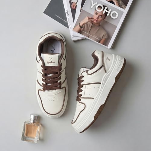 Image of YOHO UrbanDash Sneakers for Woman | Strong Grip, Cushioned Insoles | Comfortable & Stylish for Everyday Use Shoes for Woman /Girls /Ladies -1050
