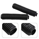 Flexible Konstruktion: Hergestellt aus weichem, elastischem Material, das eine einfache Installation und Entfernung ermöglicht und gleichzeitig einen sicheren Sitz an den Vorderradgabeln gewährleistet