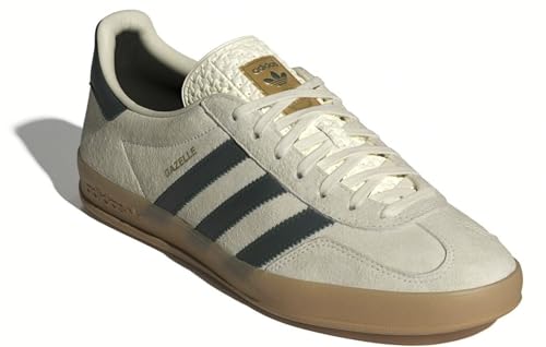 adidas Gazelle Indoor Womens Tan/Blk Sz 6.52