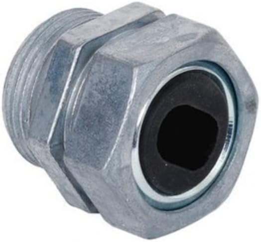 Morris 15370 Water-Tight Service Entrance Connector, Zinc Die Cast, 8 Cable Size, 1 Size, 5-Pack