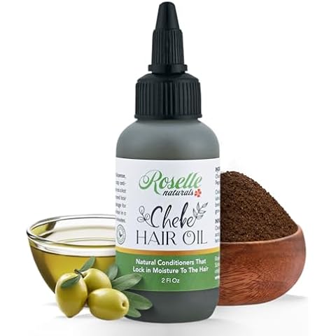 Roselle Naturals Chebe Hair Growth Oil Cover
