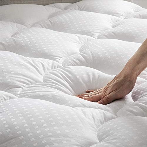 Bedsure California King Mattress Topper Cal King Cooling Mattress Pad Pillow Top Mattress Cover Thick Cotton Padded Pillowtop With Fluffy Down Alternative Fill Soft Plush Deep Pocket Buy Online At Best Price Bedsure California King Mattress Topper Cal King Cooling Mattress Pad Pillow Top Mattress Cover Thick Cotton Padded Pillowtop With Fluffy Down Alternative Fill Soft Plush Deep Pocket Buy Online At Best Price