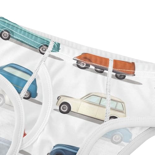 KLL Cartoon Cars Collection Toddler Boys' Pure Cotton Training Underwear Breathable Children Panties4