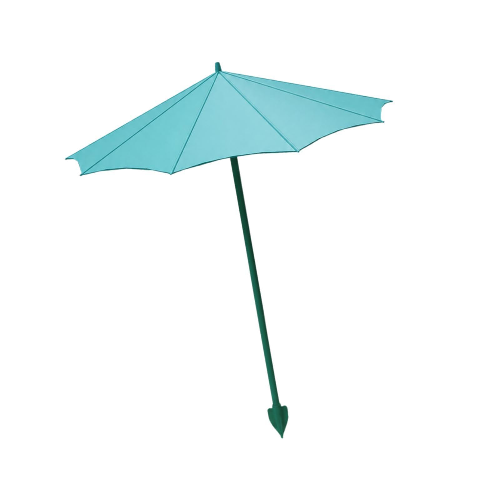 Plant Umbrella for Outdoor Plants Compact for Flower Pot Outdoor Garden Beds Blue-image-40