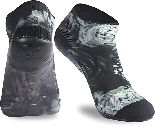RANDY SUN Sockenschuhe Damen & Herren Beach Barfuß Socken Schnell Trocknend Strand Socken mit TPE-Sohle Strandschuhe für Beachvolleyball Surfen