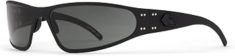 Gatorz Wraptor Sunglasses MILSPEC Ballistic ANSI Z87.1 - Blackout Frame, Smoke Lens - GZ-02-002