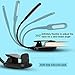 Jkjhbhged Book Light, Rechargeable Reading Light, 9 LED Book Light for Reading in Bed with 3 Brightness, Easy Clip on Reading Lamp