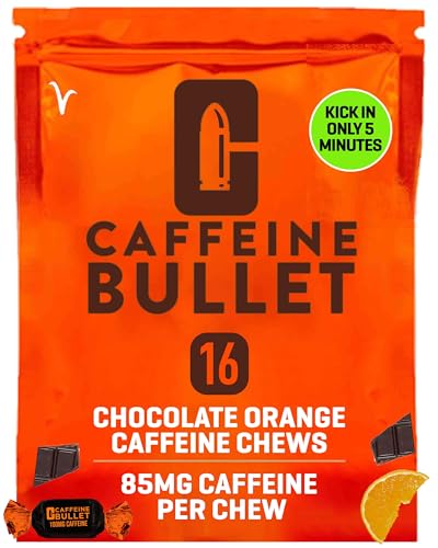 Amazon.co.uk Caffeine Bullet Energy Chews - Chocolate Orange. 16 * 85mg - Faster Kick Than Pills, Gels & Gum. Sport Science for Running, Cycling, Gaming. A Pre Workout Endurance Boost. #ad #ad