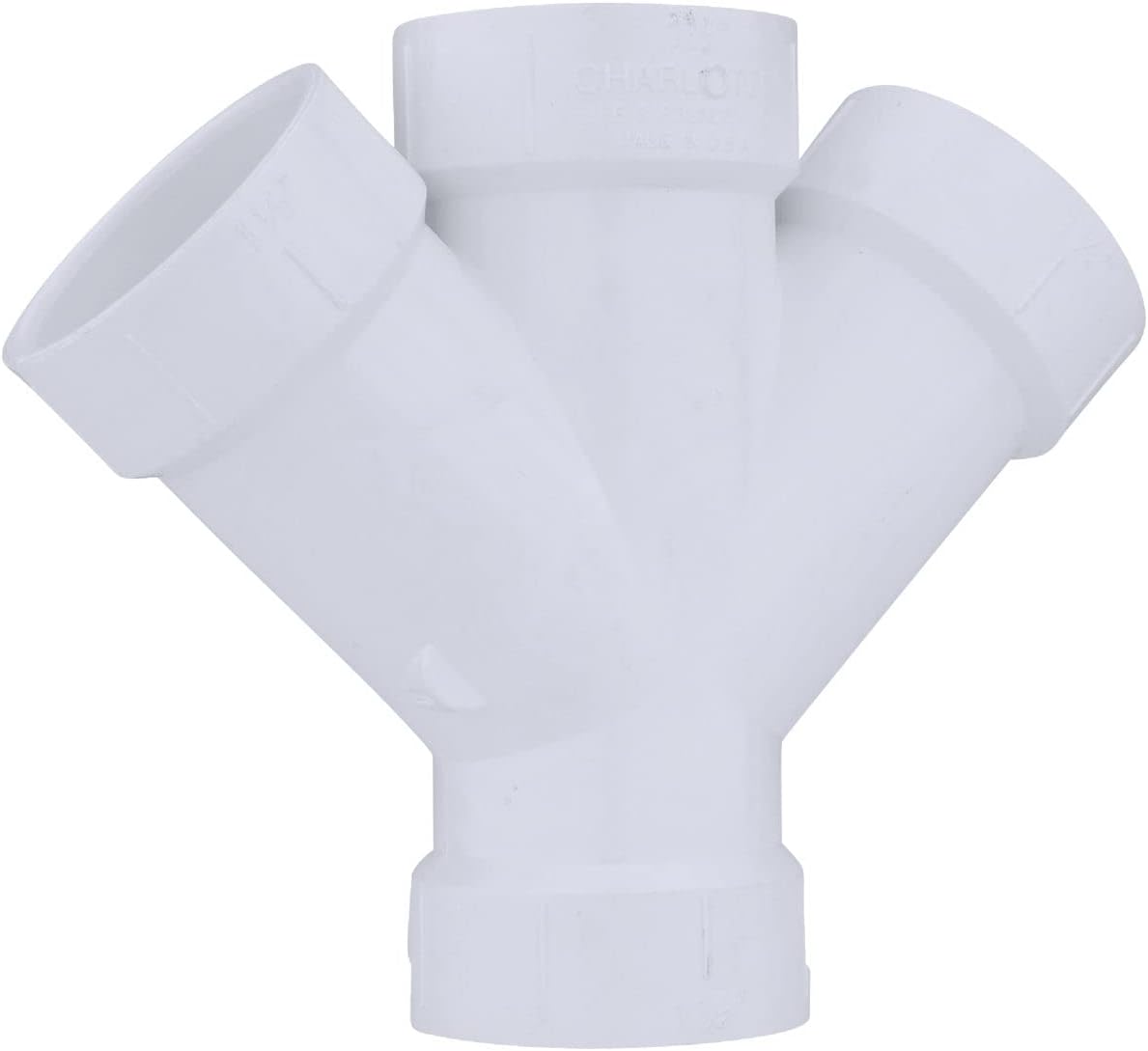 Genova Products 73415 Double Wye Pipe Fitting, 1 1/2