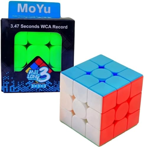 Cubo Mágico Profissional 3x3x3 Stickerless - Moyu Meilong Speedcubing Multicor: O Desafiador Definit