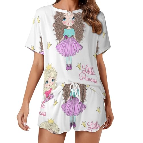 Pyjama femme manches courtes fini les nuits chaudes avec ce sleepwear d'été