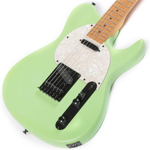 Guitare électrique droitier 6 cordes avec pont fixe et manche érable - 4