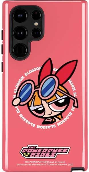 Skinit Impact Phone Case Compatible with Galaxy S24 Ultra - Officially Licensed Cartoon Network Powerpuff Girls Buttercup Green Hearts Design