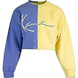 karl kani sweatshirt herren 80% Baumwolle, 20% Polyester Karl Kani Signature Crop Block Women Sweater Sweatshirt (XS, Blue/Yellow)