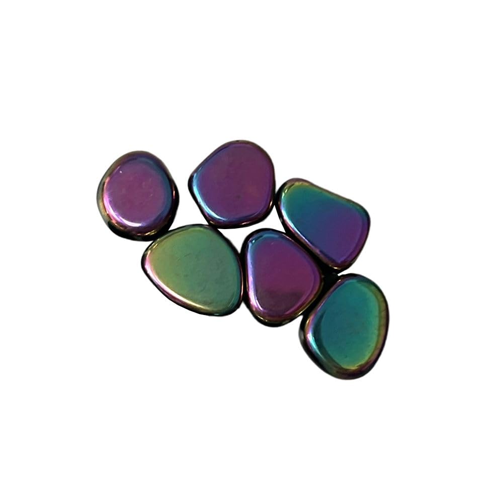 VIE Tumbled Crystals, 250g Pack, Aura Hematite
