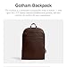 Coach Men's Gotham Backpack in Pebble Leather, Maple, One Size