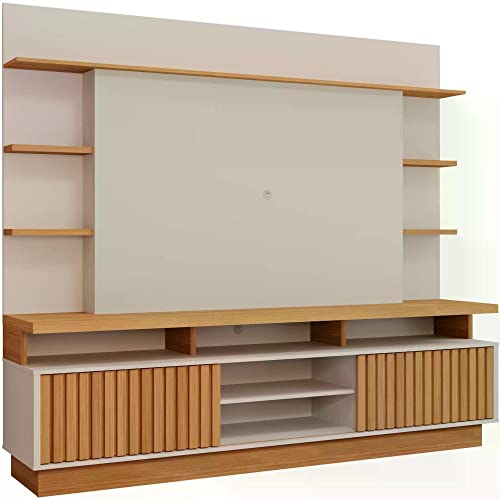 Estante Home para Tv até 65 Polegadas Ripado 2 Portas Ravena Yescasa