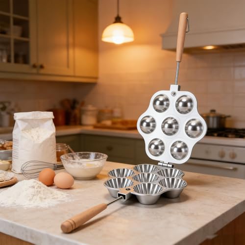 Machine à biscuits à tartes ouvertes Vikye antiadhésive et facile à démouler