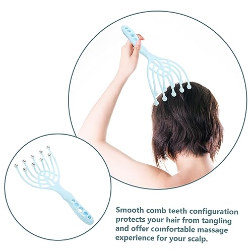 OATIPHO 2 Pçs Ferramenta Massageador De Couro Cabeludo Arranhador De Cabelo Feminino Massagem Garra