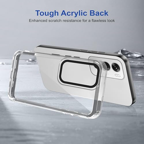 Image of Zapcase Back Case Cover for Oppo Reno 12 5G | Compatible for Oppo Reno 12 5G Back Cover | Case Cover with Camera Protection | (TPU + PC | Transparent)