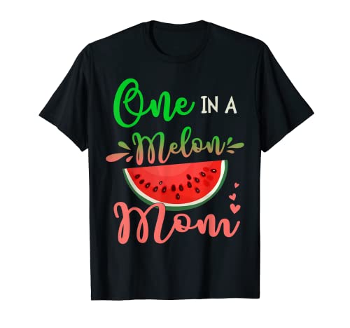 Familia Uno En Un Melón Mamá Fiesta De Cumpleaños Coincidiendo Familia Camiseta