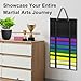 Premium Karate Belt Display Rack, Taekwondo Belt Display Hold 12 Belts, Martial Arts Belt Display Holder for Karate, BJJ, Judo with Soft Felt Lining to Prevent Deformation, Ideal for Teens and Adults