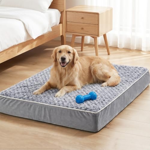WNPETHOME Orthopedic Dog Beds Large Sized Dog, Large Waterproof D...