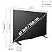 Toshiba Fernseher 43 Zoll Smart TV VIDAA 4K UHD Fernseher HDR Smart TV mit integriertem Triple-Tuner, LED TV 43UV2363DA (2026)