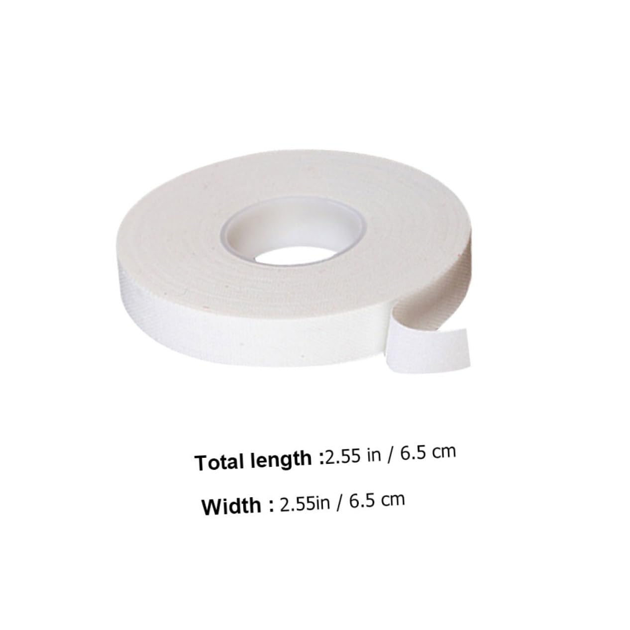 minkissy 4pcs Guzheng Finger Tapes Breathable Anti-Allergic White for Pipa Players Stage Performance Supplies