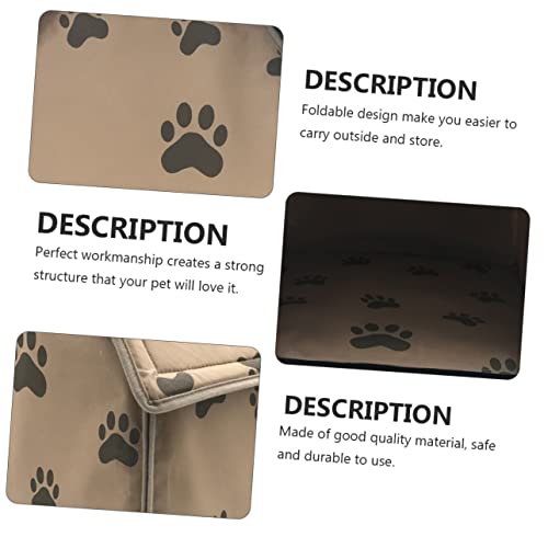 Maison pour chien et chat pliable : lit confortable YARNOW - 7