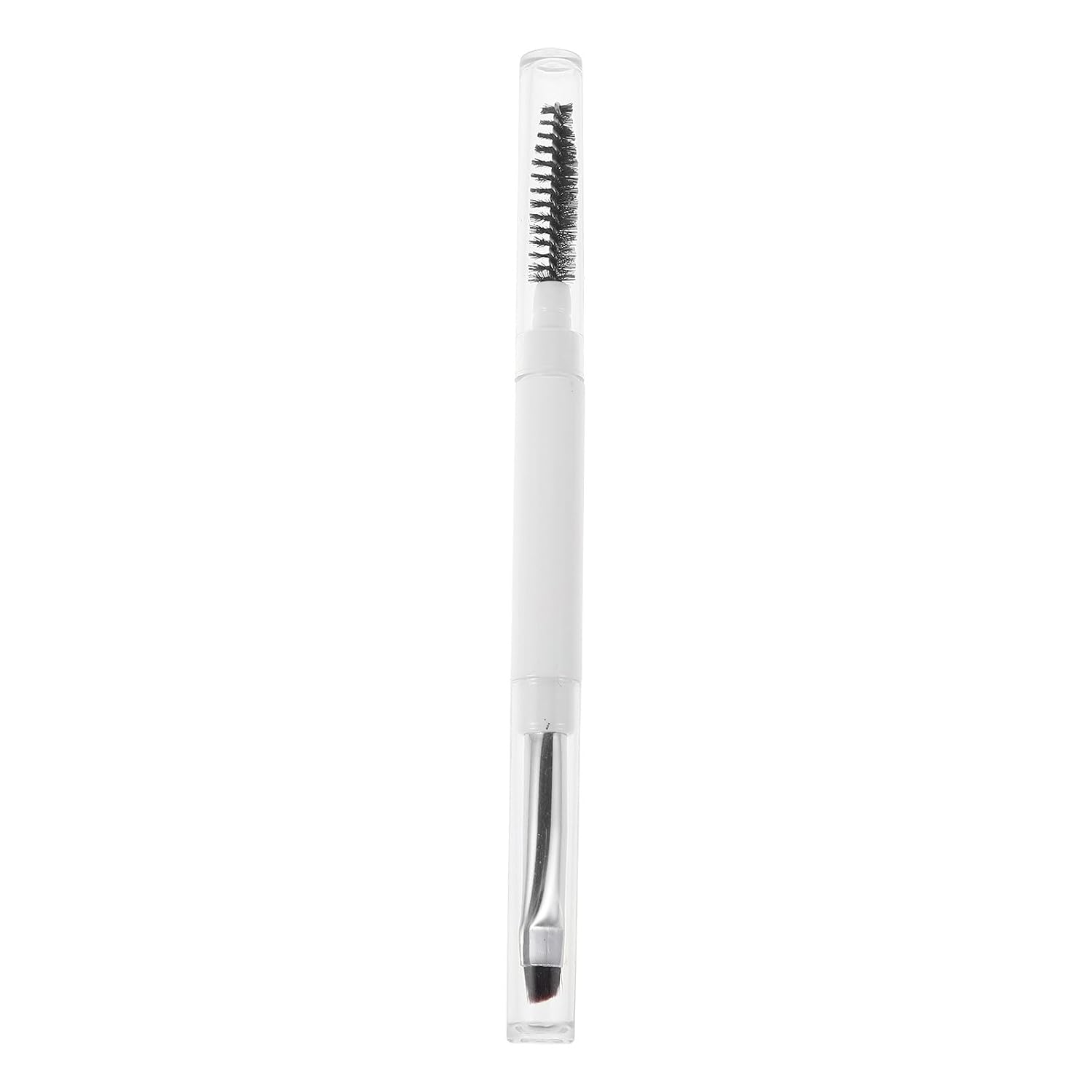 Double-ended Makeup Brow Brush Soft Angled Eyebrow Spoolie Brush Precise Shaping Grooming
