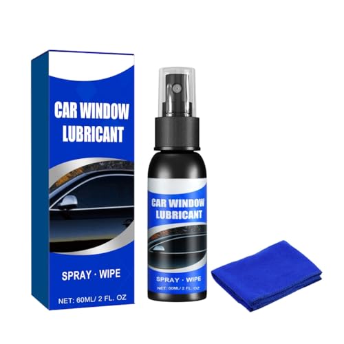 YUSHTPO Window Track Glass Lifting Agent Rubber Strips Seal Softening 60ml Car Lubricants with