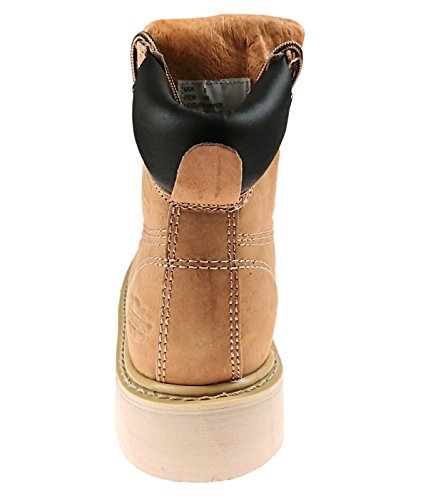 Men's Genuine Leather Work Boots Lace Up3