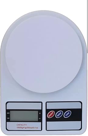 Kitchen Small Digital Weight Machine Weighing Scale (Multicolor)