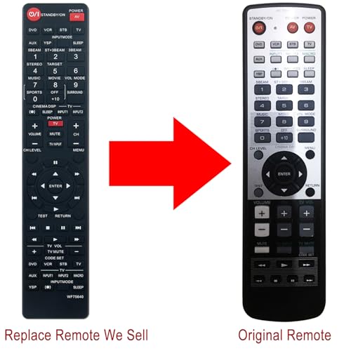 Télécommande YSP800 de remplacement pour barre de son Yamaha usée
