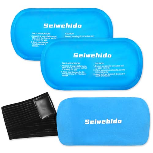 Ice Packs for Injuries 2 Packs Hot Cold Compress Therapy