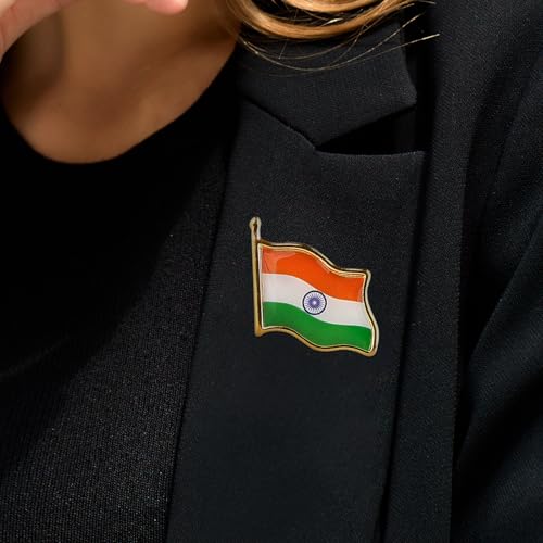 Image of Country Flag Brooch Metal Alloy Souvenir Pin Shirt Hat Backpack Jewelry Accessories Decoration Party Christmas Gift Badge International Travel Pin