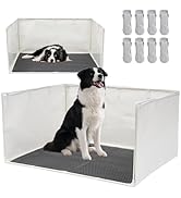 スーパーワイド&ワイドペットトイレ トイレトレー 犬 ペットトイレ スーパーワイド 高床式 トイレ フチもれ