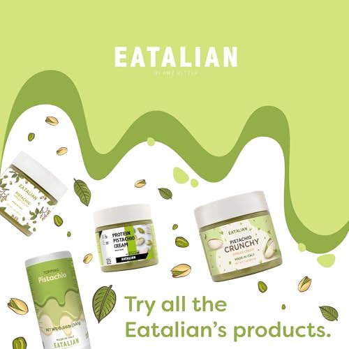 EATALIAN by AMZ BETTER Pistachio Flavoured Topping, Sweet Protein Cream in 17.63 oz/ 500g Squeezer, Made in Italy, Pistachio Sauce Ideal for Decorating Ice Cream, Desserts and Dubai Chocolate - image 5