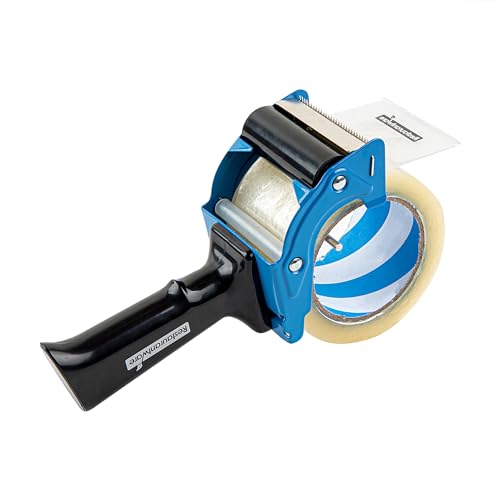 Pistolas distribuidoras de fita RW Base de 7,6 cm, 10 dispensadores de fita resistente - com alça de