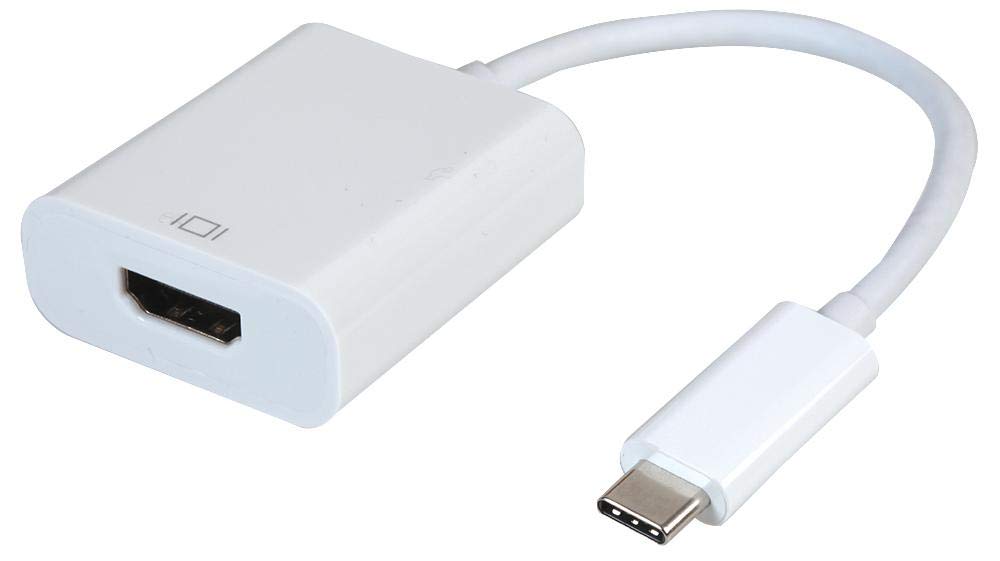 ADATTATORE, USB-C - HDMI2.0 4K 60HZ BIANCO, convertitori/interfacce prodotti per computer, QTY X 1