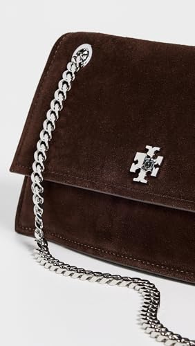 Tory Burch Women's Kira Turnlock Suede Shoulder Bag4