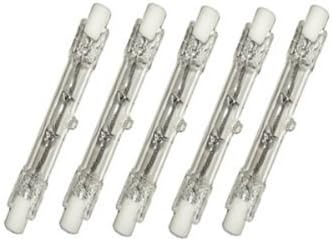 Triangle Bulbs T10371-5 (5 pack) - Q300T3/118MM 300W J Type Double Ended T3 Halogen Light Bulb, 118mm (5 Pack)