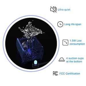 Wondercreaturecatwaterfountainwithstainlesssteellid24l81ozautomaticcatfountainwithledlightandwaterlevelwindowforcatsanddogs Urban Country Home Decor Wonder creature cat water fountain with stainless steel lid 24l81oz automatic cat fountain with led light and water level window for cats and dogs urban country home decor