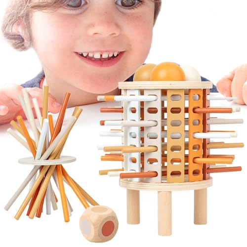 Jeu de la Tour penchée Toy en carton, le cadeau d'anniversaire idéal pour fille et garçon dès 3 ans