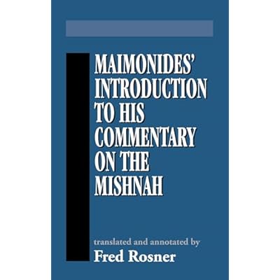 Maimonides' Introduction to His Commentary on the Mishnah