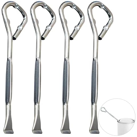 4 PCS Steel Can and Bottle Openers Cover