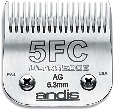 Andis – 64122, Ultra Edge Detachable Dog Clipper Blade – Equipped with Stainless Steel for Precision Trimming, Fits Motor-Driven Trimmer – for Pet’s Fast Touch-Ups & Full Grooming.