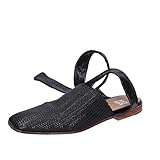  MOMA Sandalen Damen Leder schwarz 37 EU