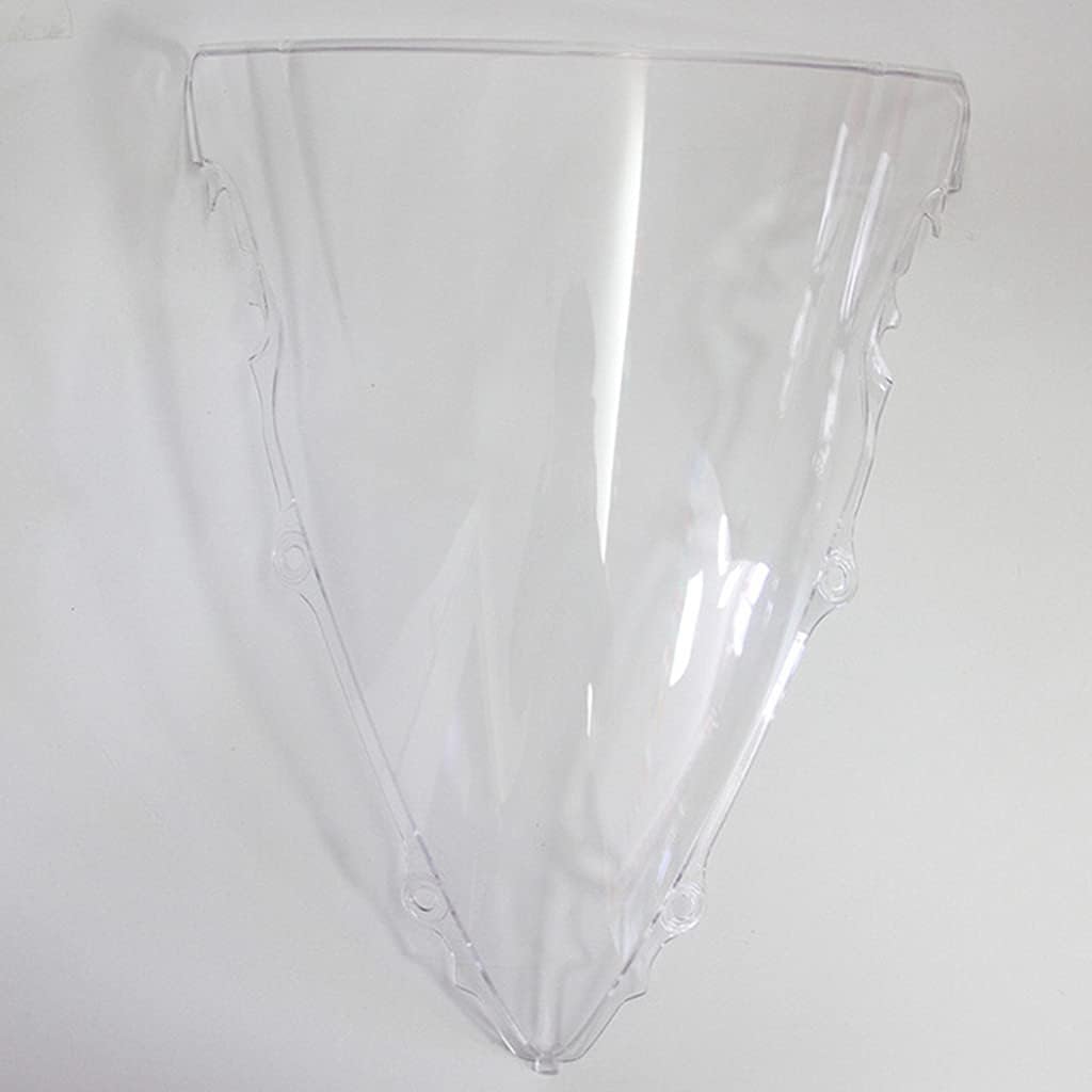 Motorcycle Fairings Windscreen Windshield Fit for Yamaha YZF600-R6 2003 2004 2005/YZF R6s 2006-2009 Double Bubble (Clear)